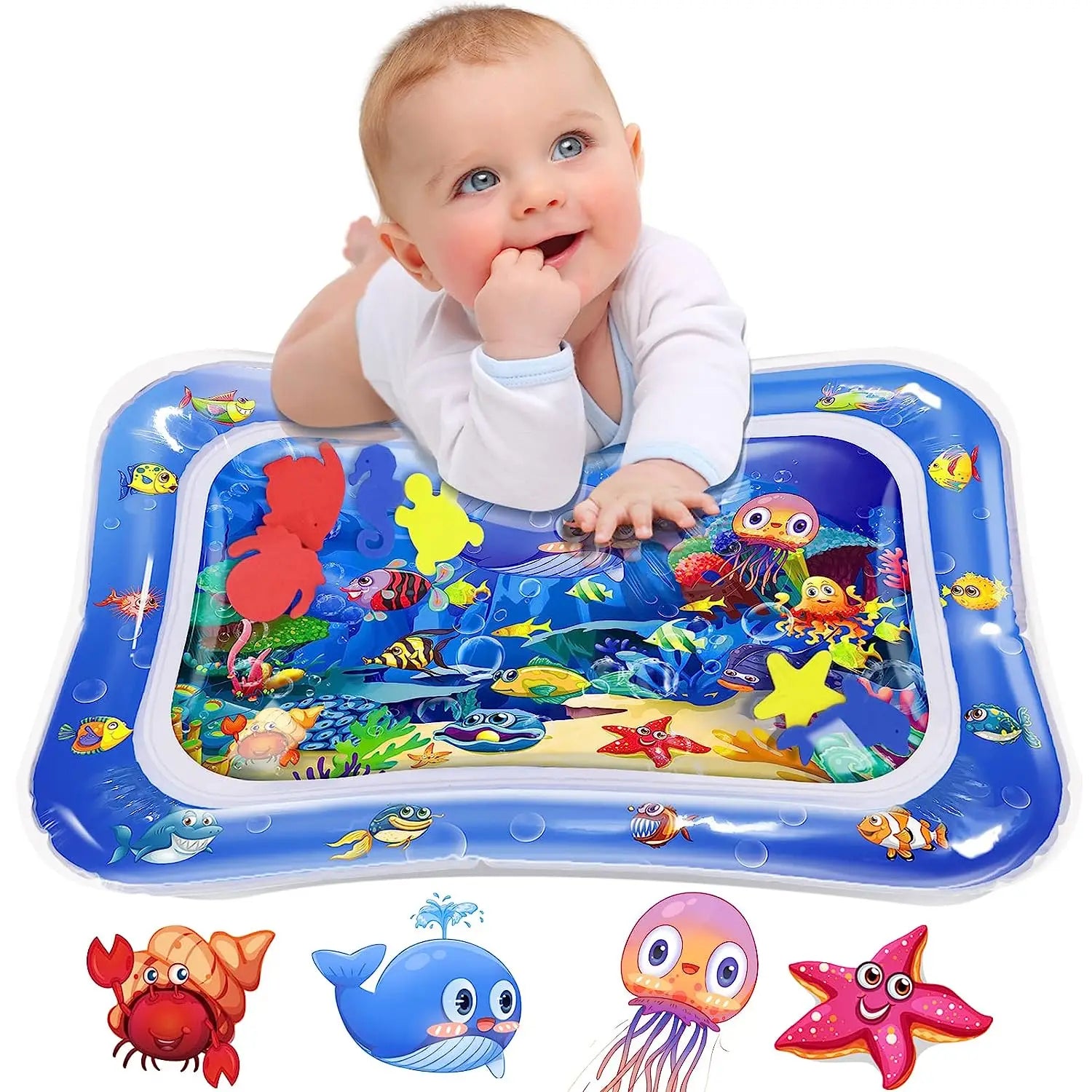 Tummy Time Water Play Mat for Babies