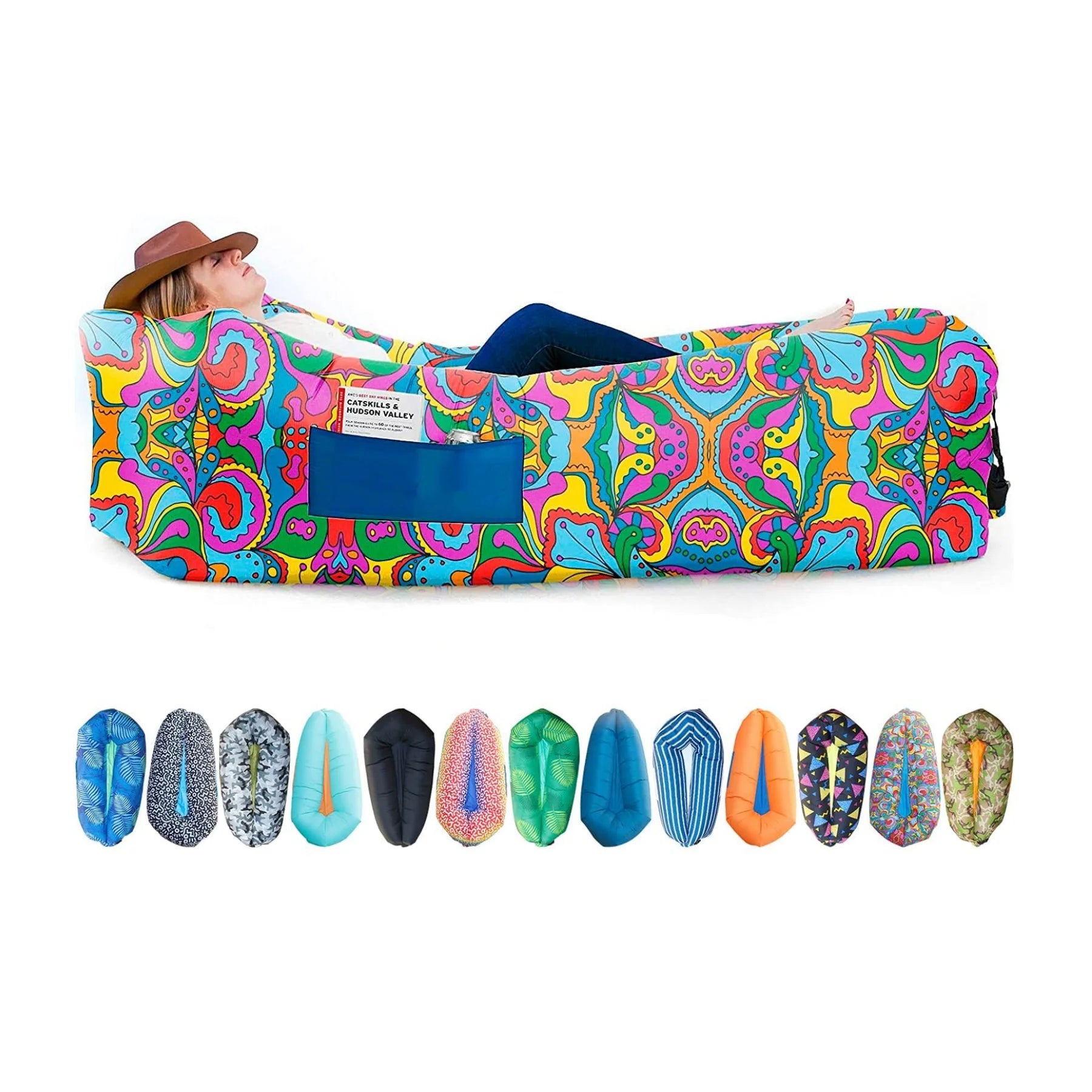 Portable Inflatable Air Sofa for Outdoor Relaxing