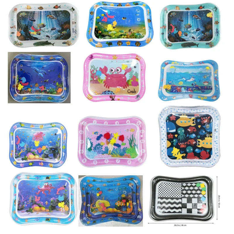 Tummy Time Water Play Mat for Babies