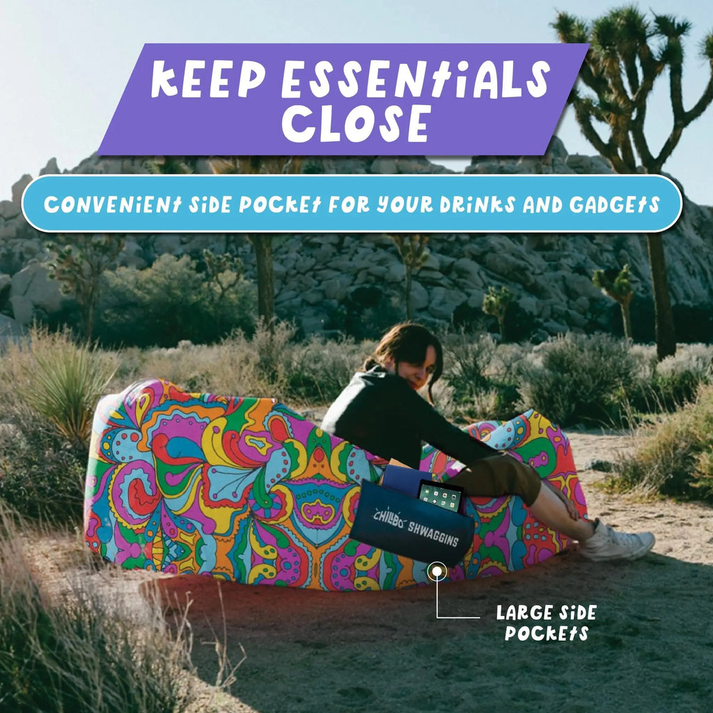 Portable Inflatable Air Sofa for Outdoor Relaxing