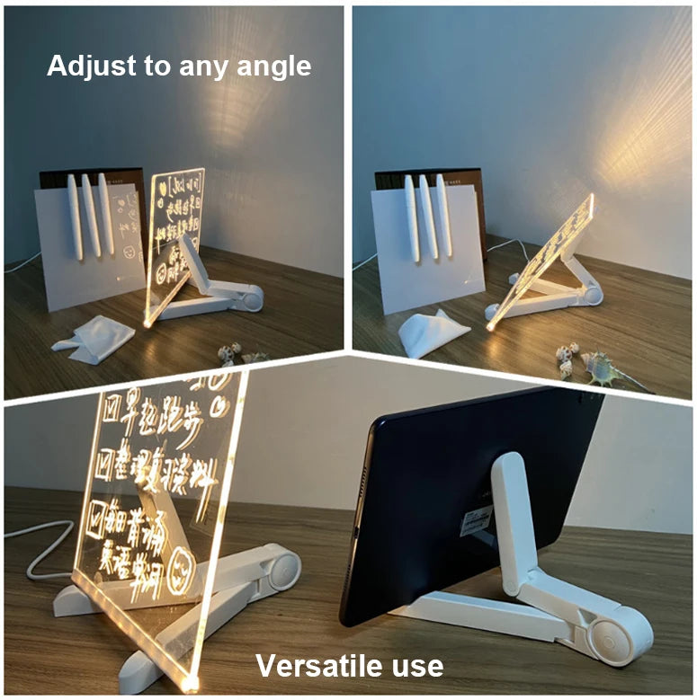 LED Glow Drawing Board for Kids