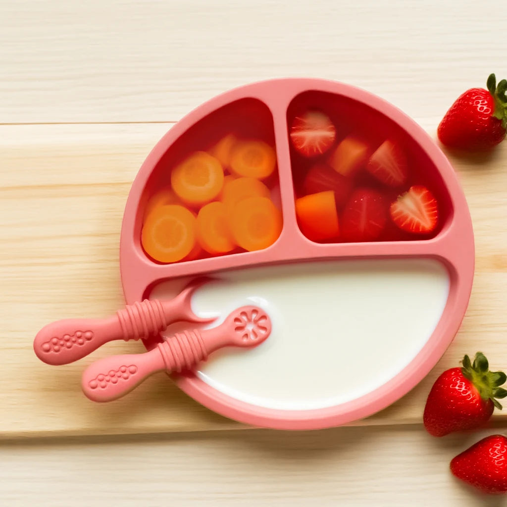 High-Quality Silicone Baby Feeding Set