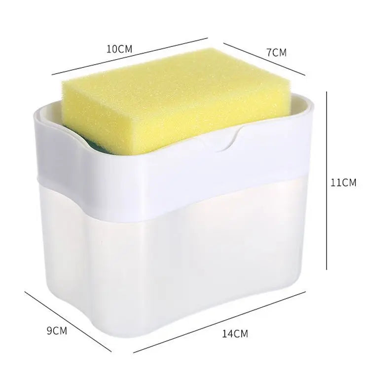 Convenient Soap Pump with Sponge Holder