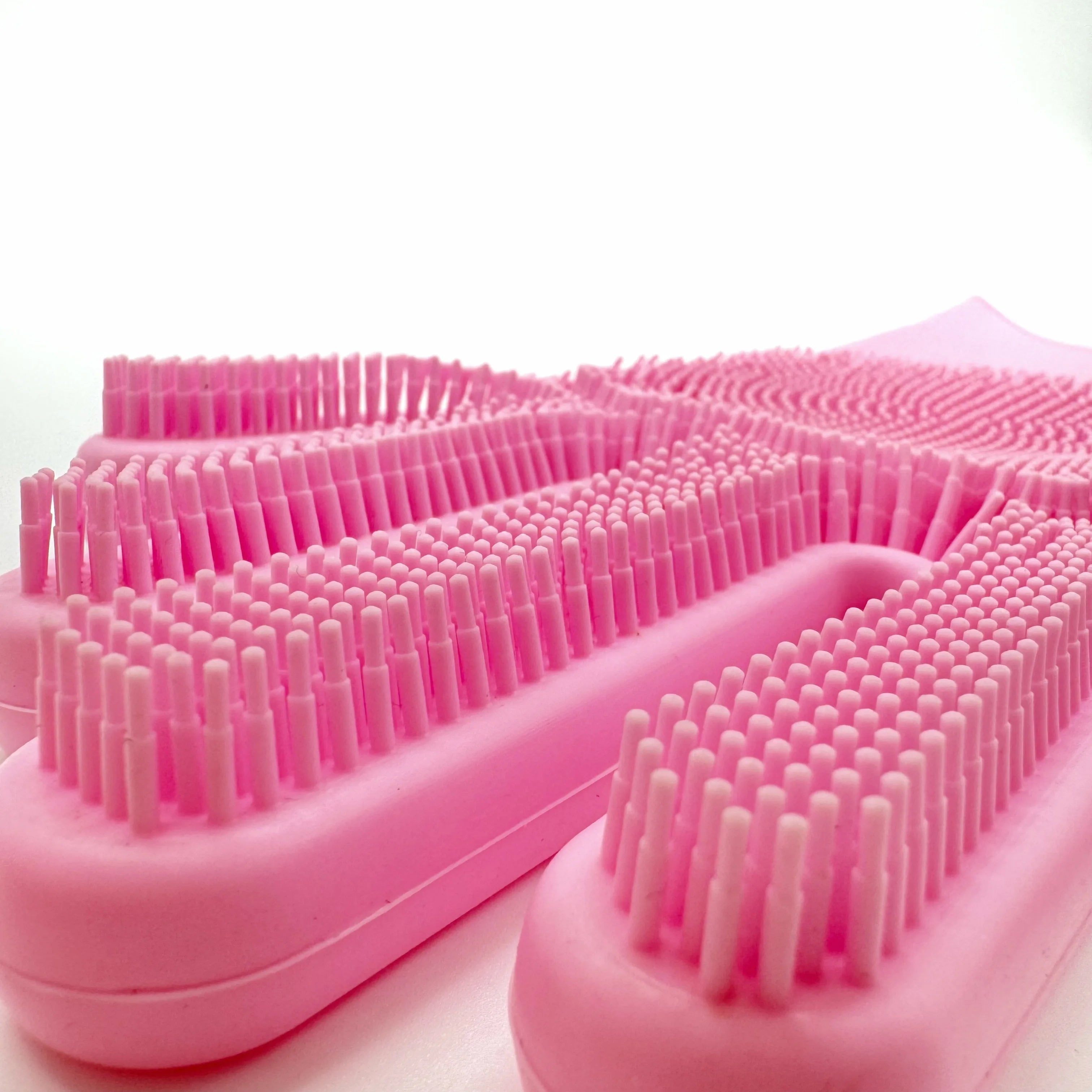 Multi-Use Silicone Cleaning Gloves with Scrub Brush